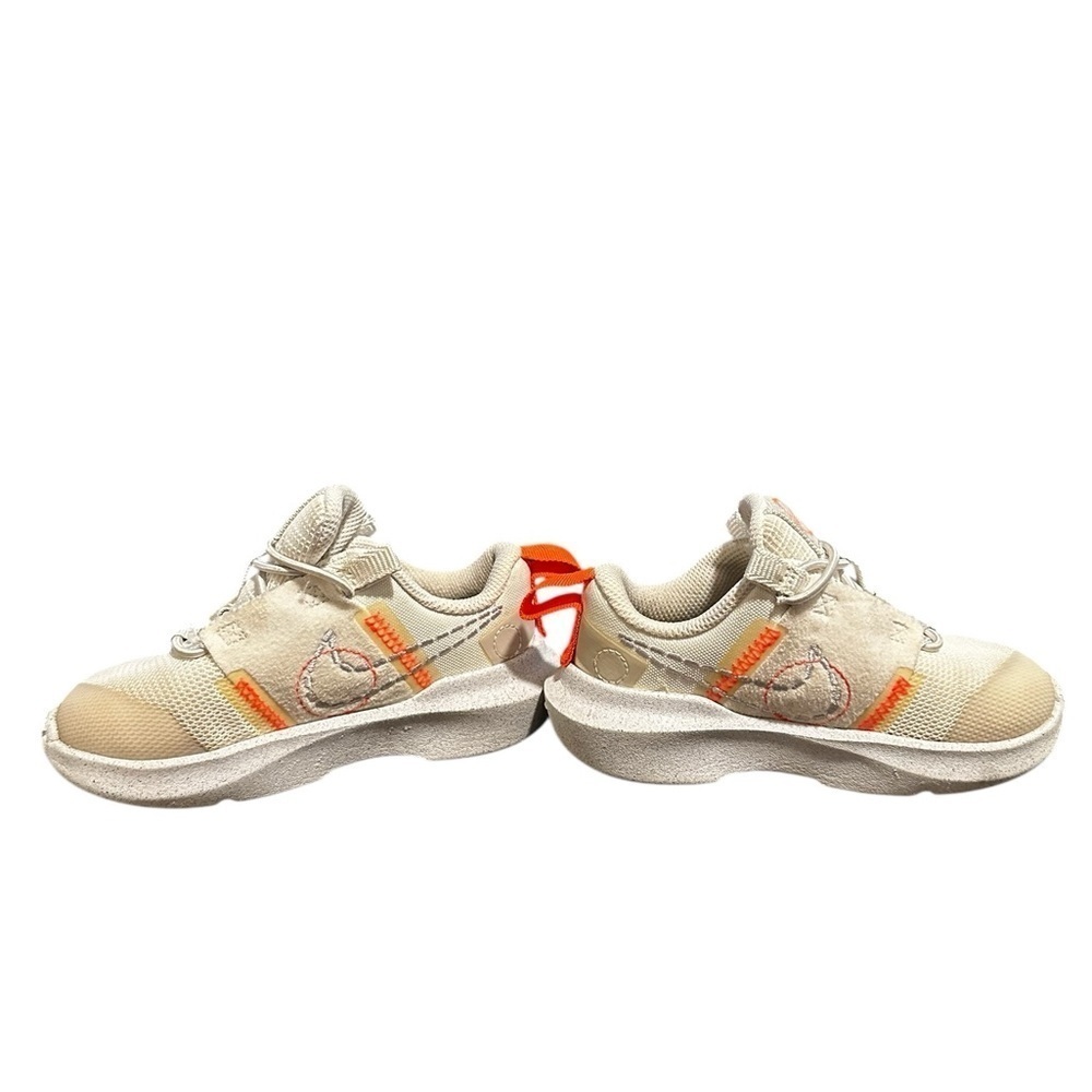 Size 8c - Nike Crater Impact GS Shoes WhiteToddlers Casual Sneaker | DB3553- 101 - Picture 8 of 10
